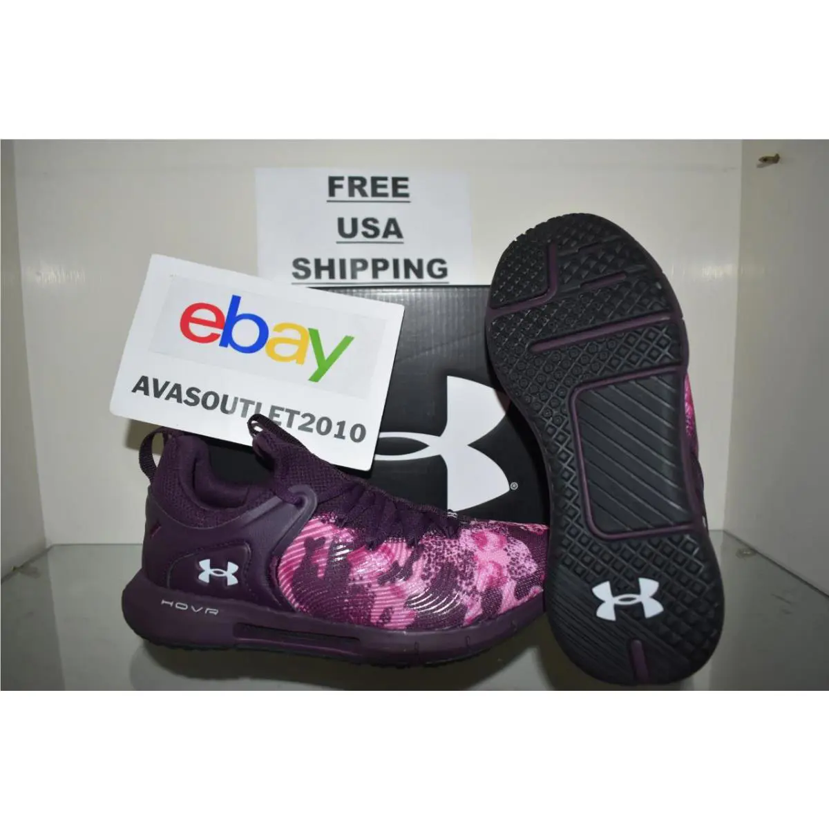 Under Armour shoes - Rise - Rise - 3024029 500 - Purple 1