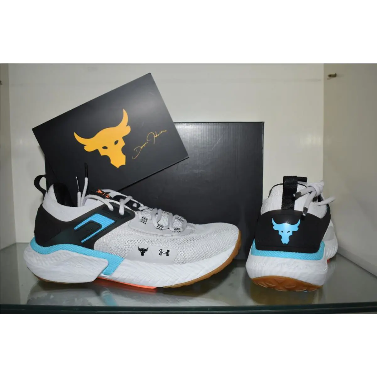 Under Armour shoes - Under Armour Project Rock 5 - 3025435-103 - Gray 1
