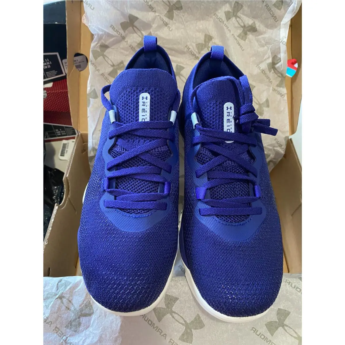 Under Armour shoes - Under Armour Tribase Reign 3 - 3023699-500 - Blue 41