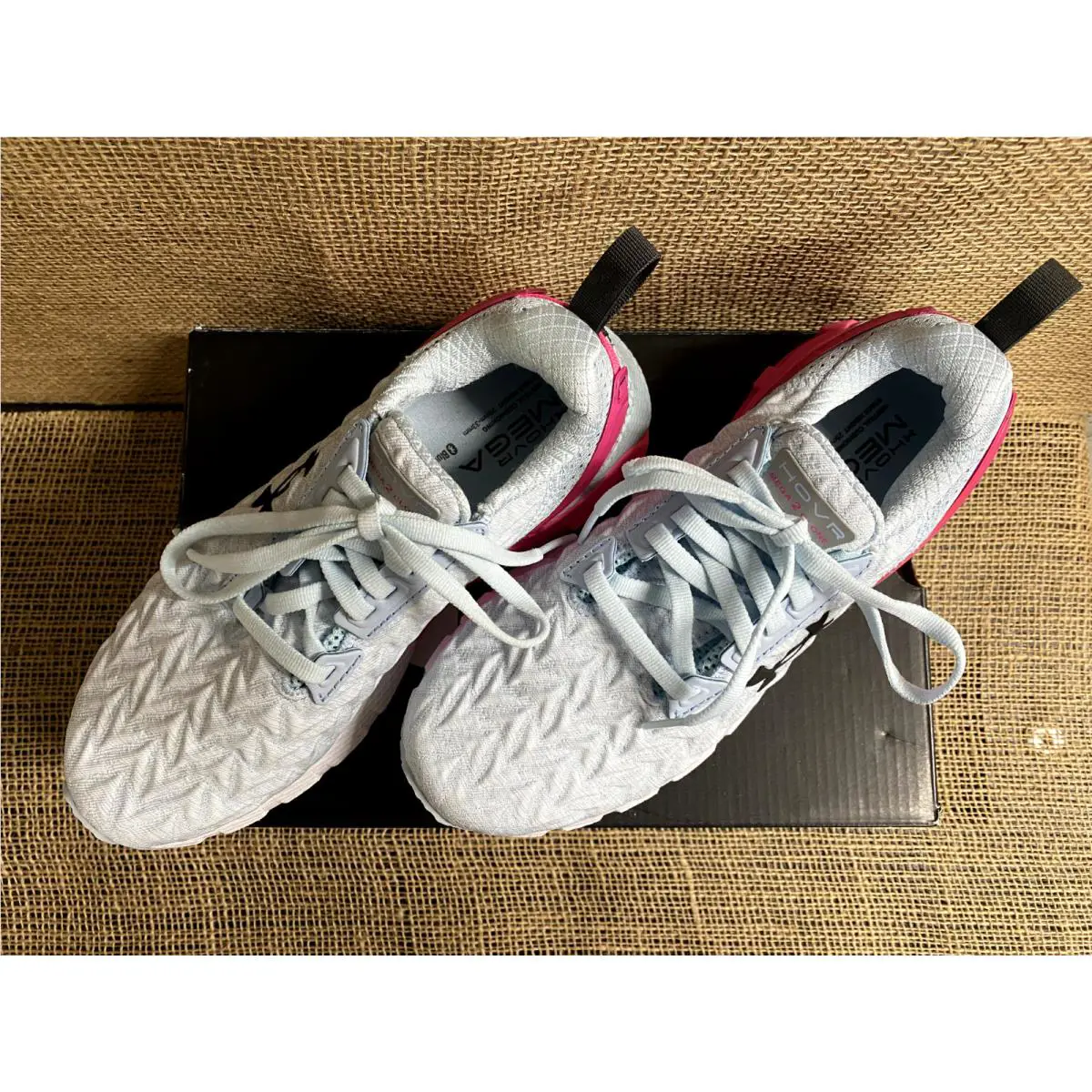 Under Armour shoes - Mega 2 Clone - Mega Clone - Blue/White/Pink 1