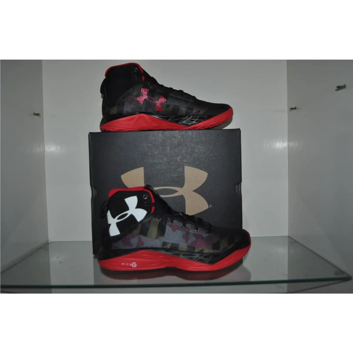 Under Armour shoes - Under Armour Fire Shot - Fire Shot - 1269276 007 - Black 1