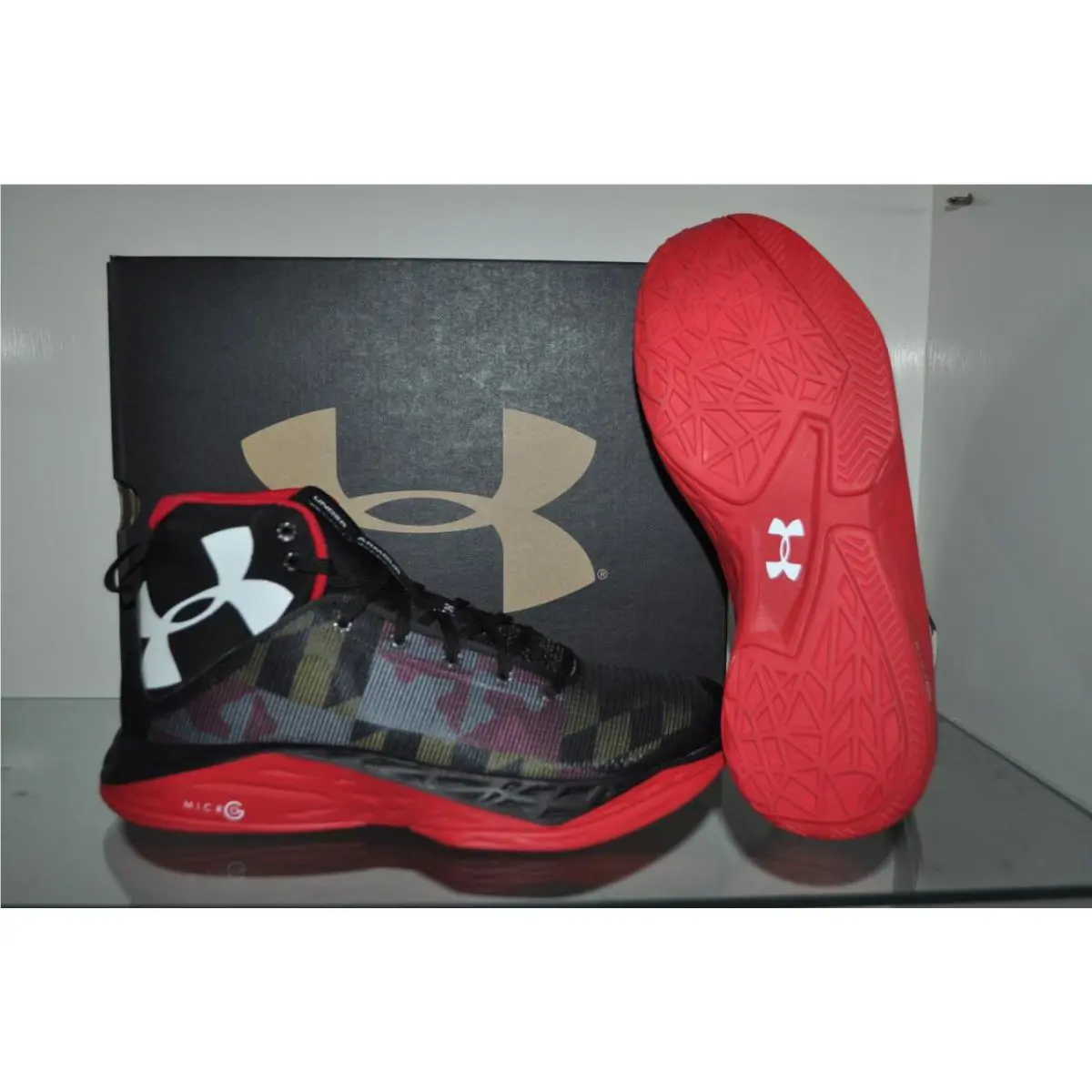 Under Armour shoes - Under Armour Fire Shot - Fire Shot - 1269276 007 - Black 3