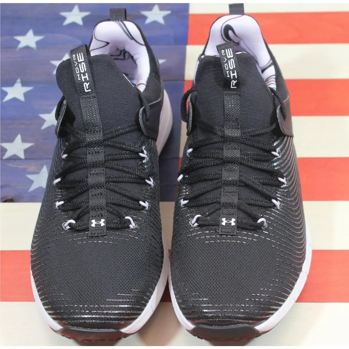 Under Armour shoes - Under Armour Hovr Rise 2 Lux - 3023091-001 - Black, Manufacturer: University-Red/Phantom/Bright-Crimson 9