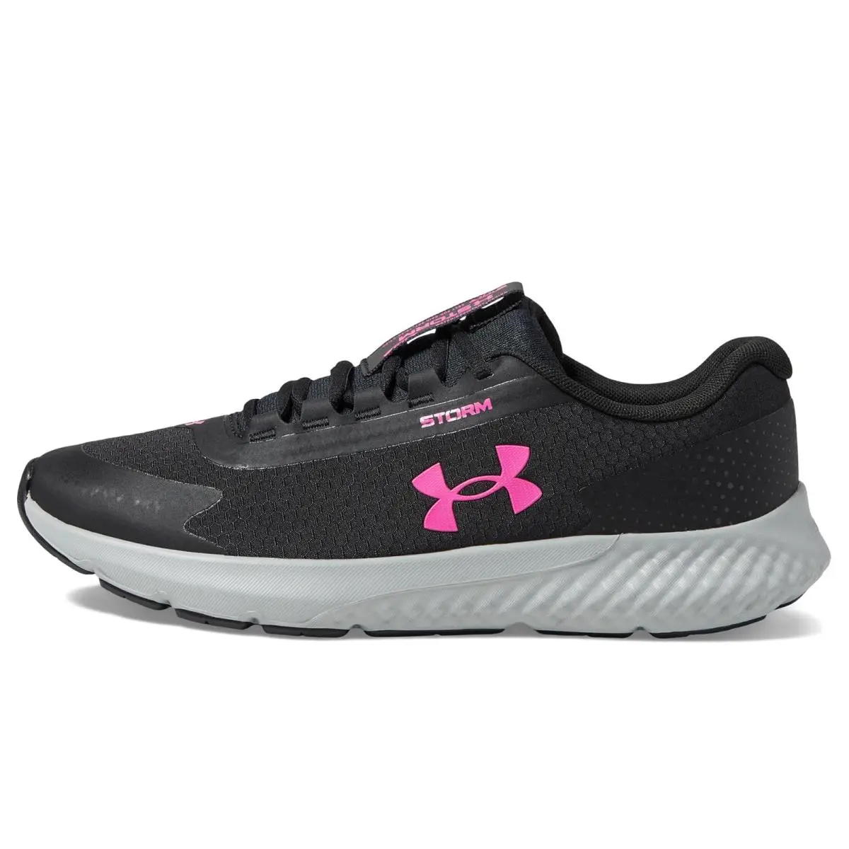 Under Armour shoes - Black/Jet Gray/Rebel Pink 8