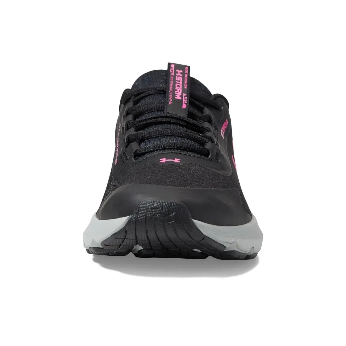 Under Armour shoes - Black/Jet Gray/Rebel Pink 7