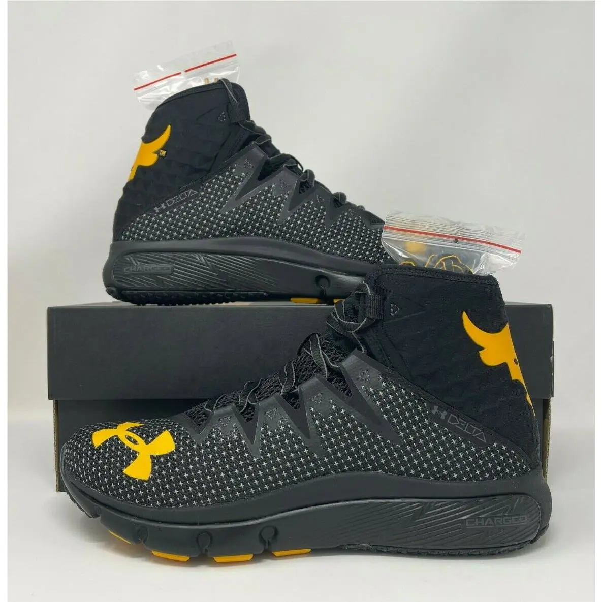 Under Armour shoes - Delta Highlight PJT Rock - Delta Highlight PJT Rock - 3000251-100 - Black 11