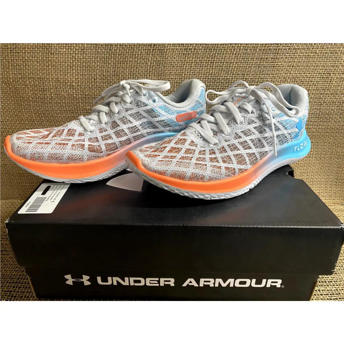 Under Armour shoes - Under Armour Flow - Flow - Grey/Blue 5