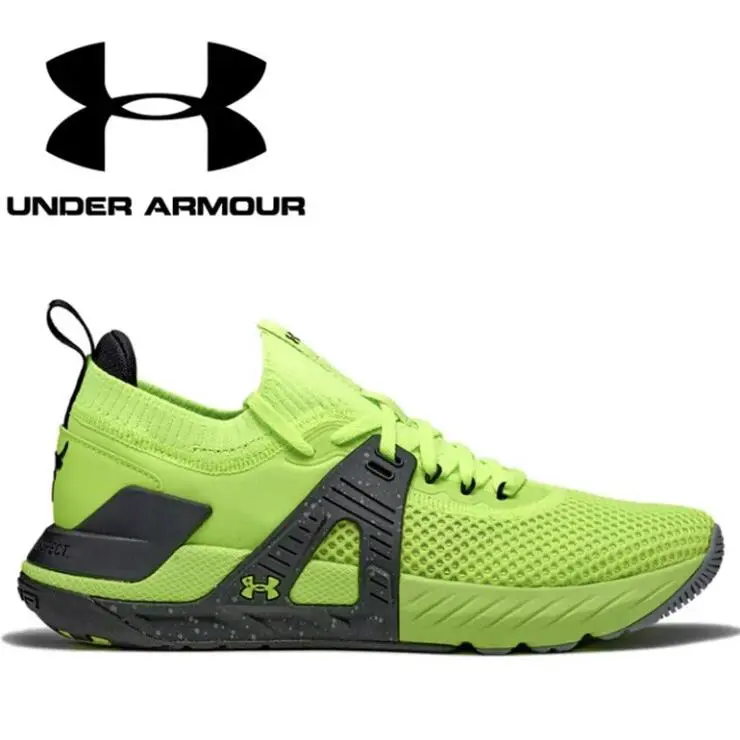 Under Armour shoes - Under Armour Project Rock 4 - 3023695 - Volt Green / Black 4