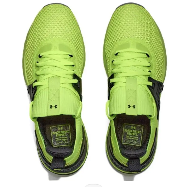 Under Armour shoes - Under Armour Project Rock 4 - 3023695 - Volt Green / Black 6