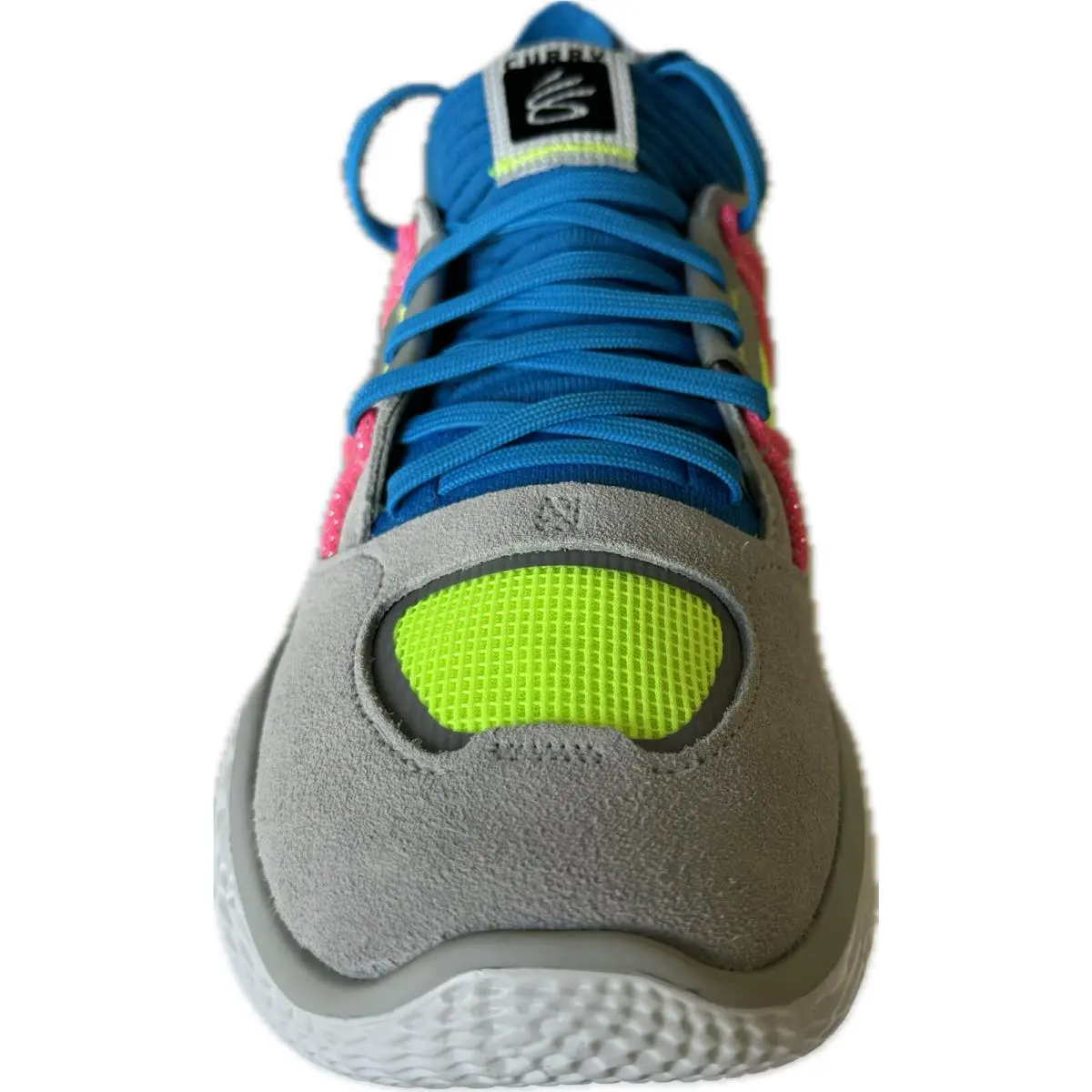 Under Armour shoes - Under Armour Steph Curry Flow Cozy - 3023815-107 - Grey-Blue multicolor (UPC: 196040895451) 2