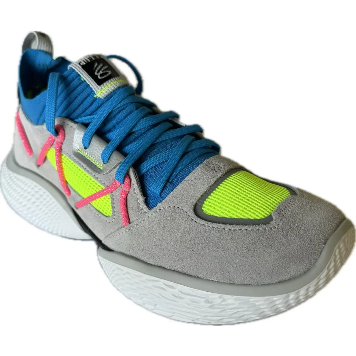 Under Armour shoes - Under Armour Steph Curry Flow Cozy - 3023815-107 - Grey-Blue multicolor (UPC: 196040895451) 6
