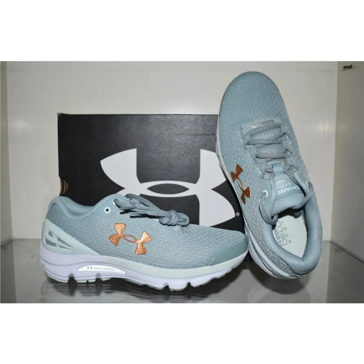 Under Armour shoes - Under Armour Charged Gemini - Charged Gemini - 3026500-300 - Green 1