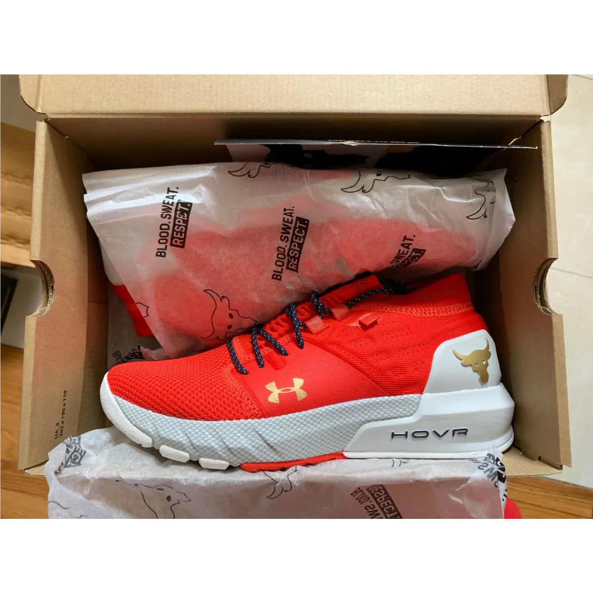 Under Armour shoes - Under armour Project Rock 2 - Red 4