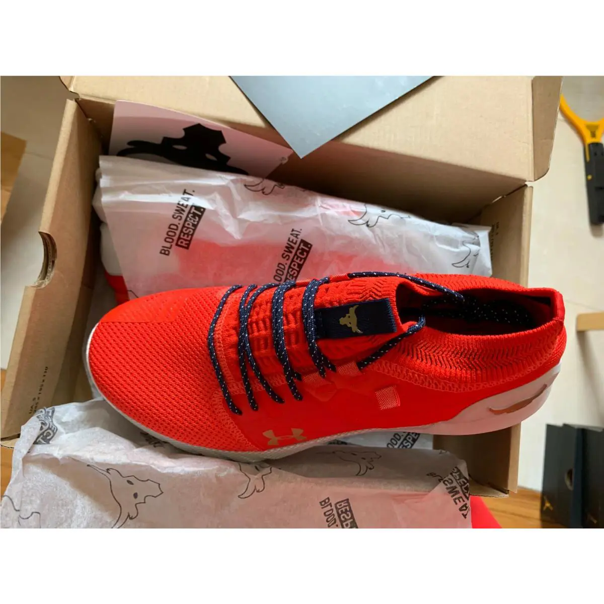 Under Armour shoes - Under armour Project Rock 2 - Red 5