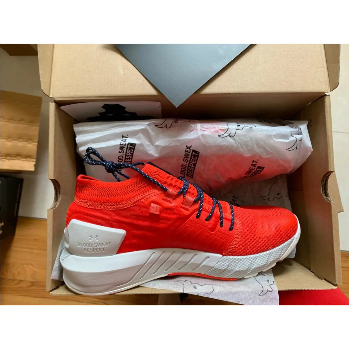Under Armour shoes - Under armour Project Rock 2 - Red 6