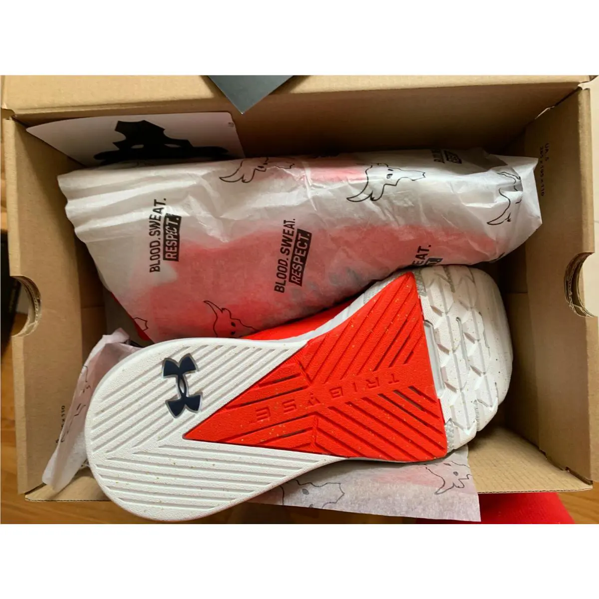 Under Armour shoes - Under armour Project Rock 2 - Red 7