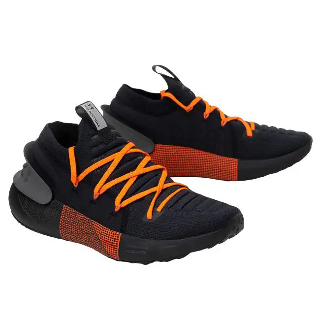 Under Armour Mens Tennis Shoe Black UA Hovr Phantom 3 Reflect 3025518-001 - Black
