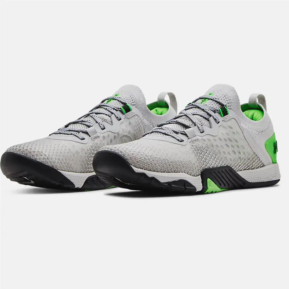 Under Armour shoes - Under Armour Tribase Reign 3 - 3024915-101 - GREY SILVER 5