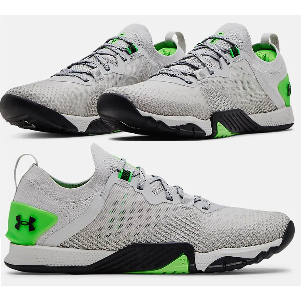 Under Armour shoes - Under Armour Tribase Reign 3 - 3024915-101 - GREY SILVER 13