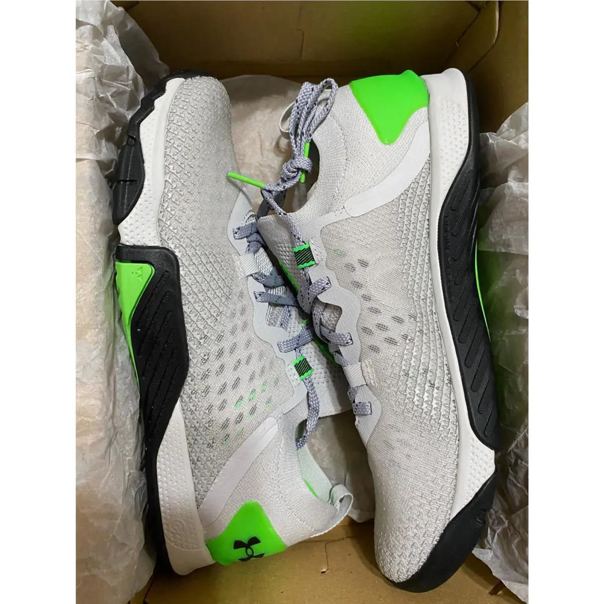Under Armour shoes - Under Armour Tribase Reign 3 - 3024915-101 - GREY SILVER 8