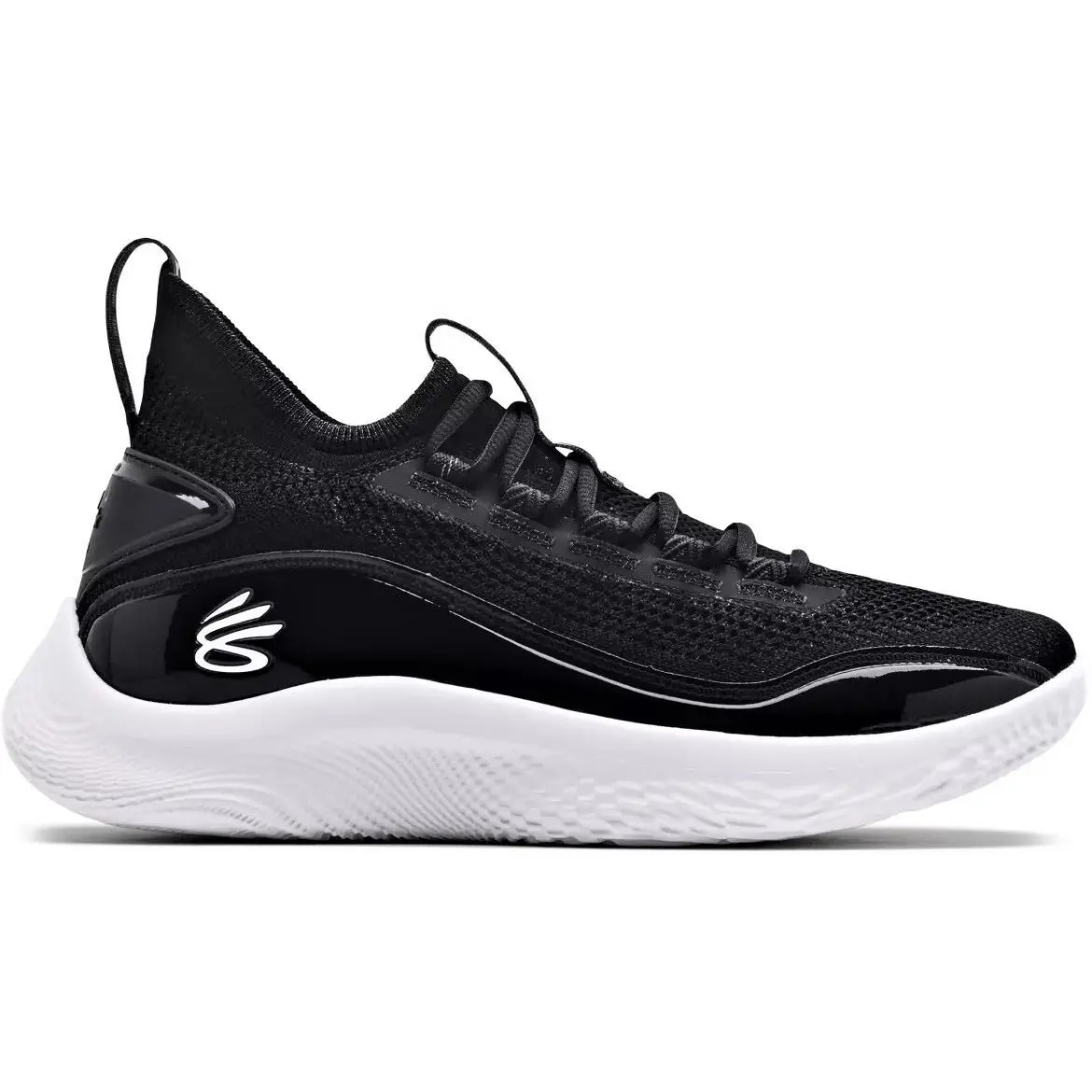 Under Armour shoes - Under Armour Team Curry 8 NM - 3024785 010 - Black, 2: Black, 1: White 9