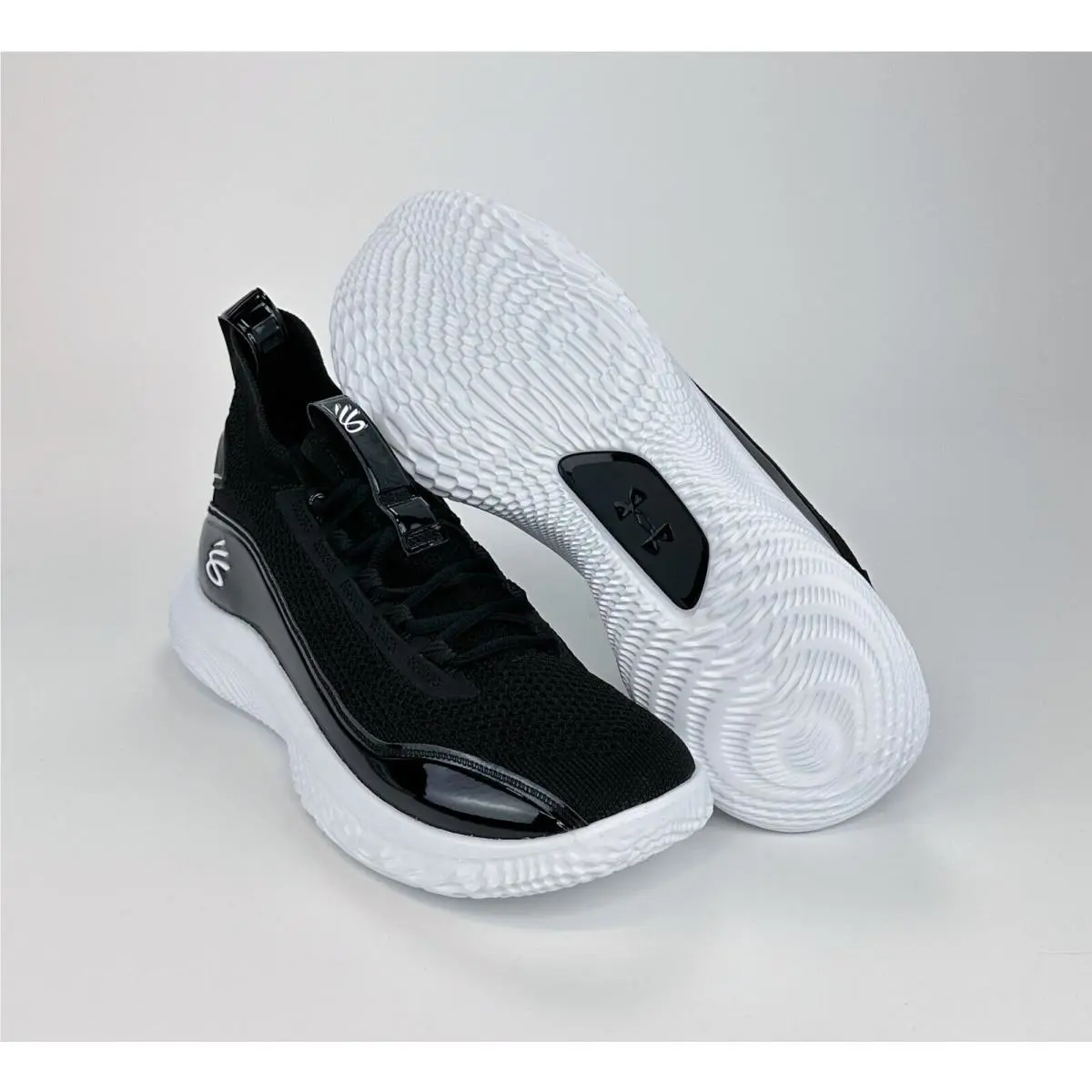 Under Armour shoes - Under Armour Team Curry 8 NM - 3024785 010 - Black, 2: Black, 1: White 3