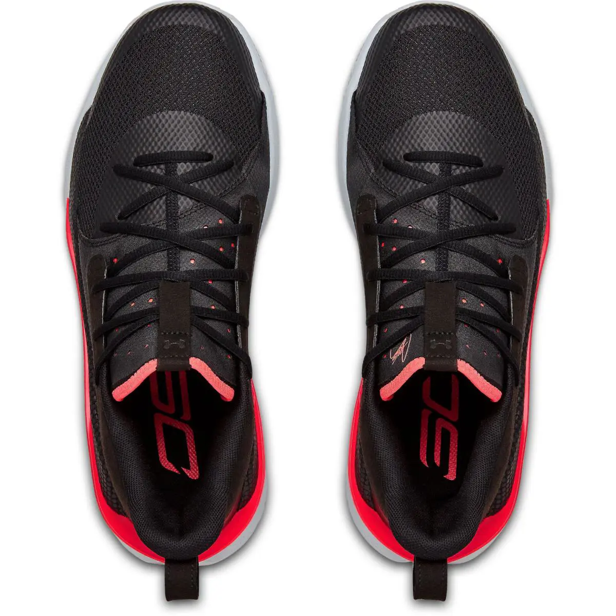 Under Armour shoes - Curry 7 - Curry - 3021258-001 - Black, Manufacturer: Black / White / Beta Red 2