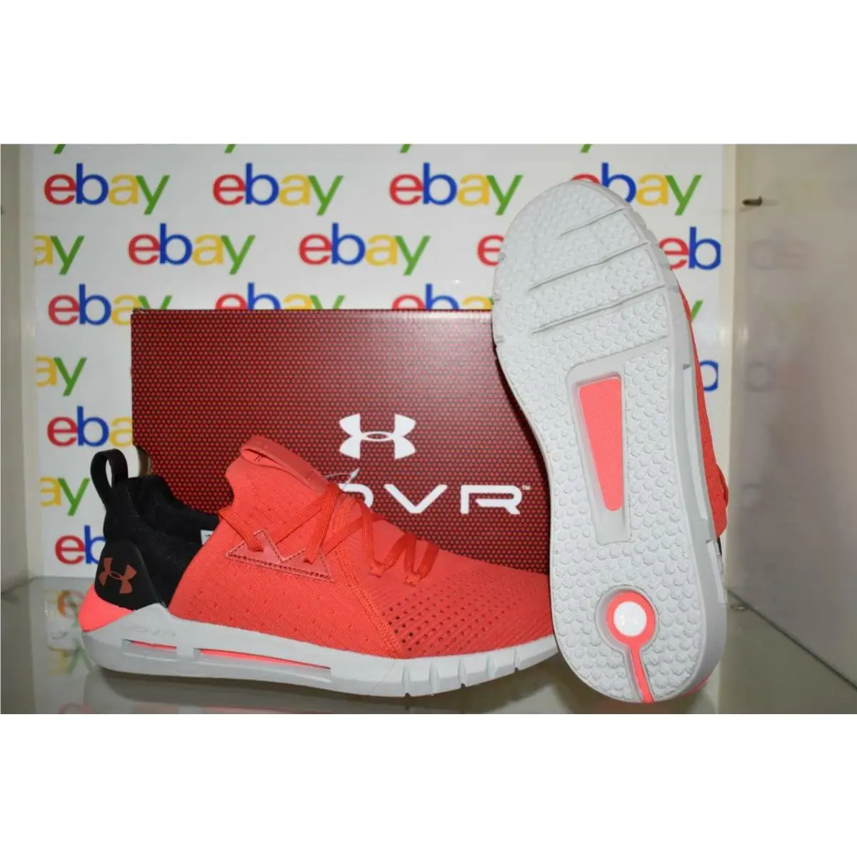 Under Armour shoes - Under Armour HOVR SLK EVO Perf Suede Sportstyle - 3021629 601 - Red 1