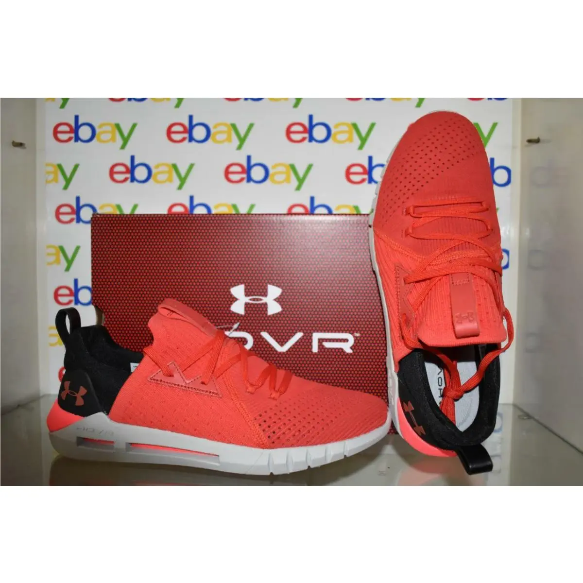 Under Armour shoes - Under Armour HOVR SLK EVO Perf Suede Sportstyle - 3021629 601 - Red 2