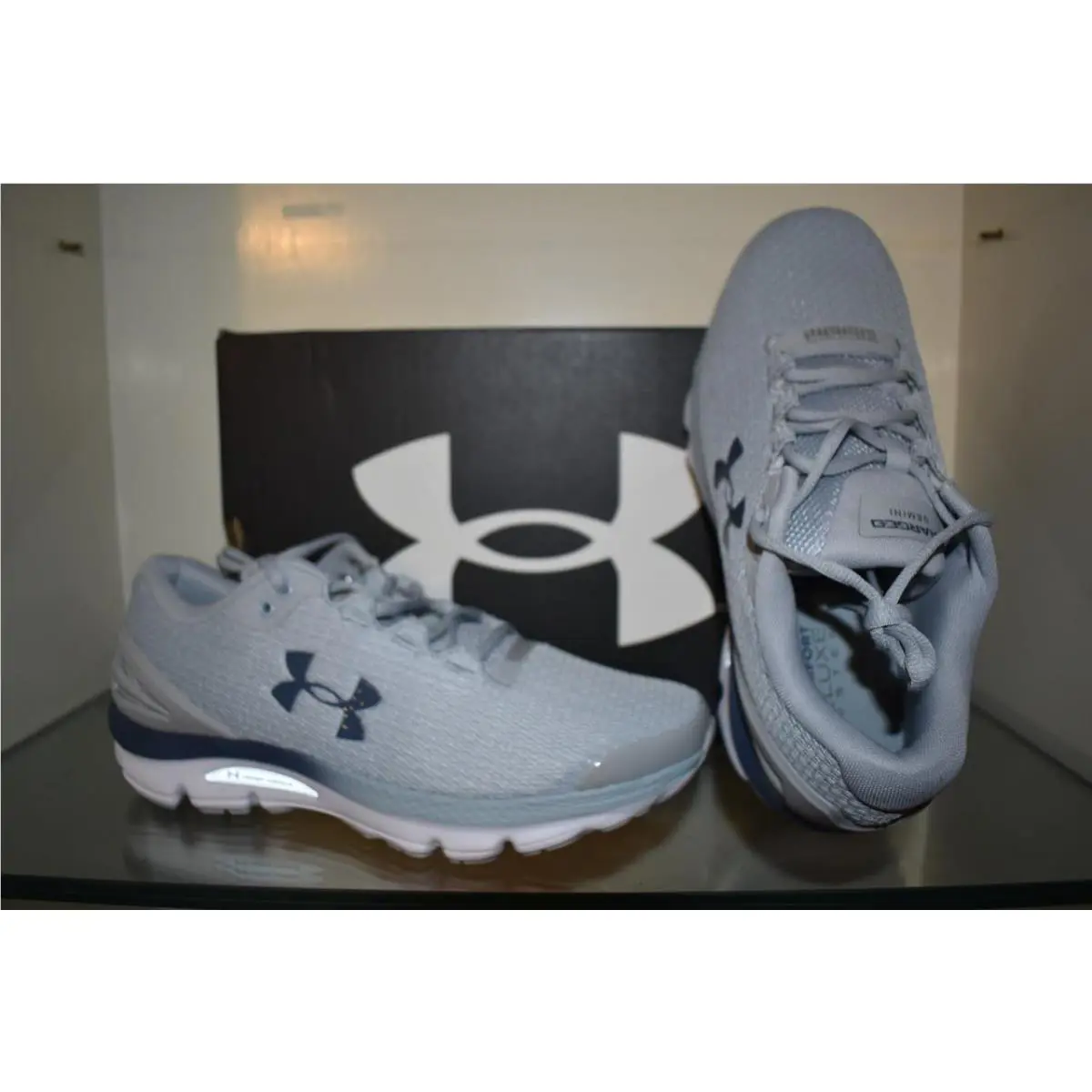 Under Armour shoes - Under Armour Charged Gemini - Charged Gemini - 3026501 104 - Gray 0