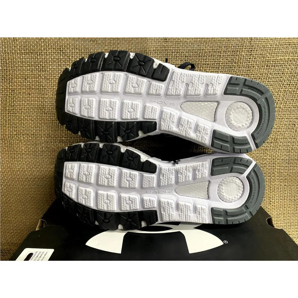 Under Armour shoes - Mega 2 Clone - Mega Clone - 3024480-001 - Black/White 2