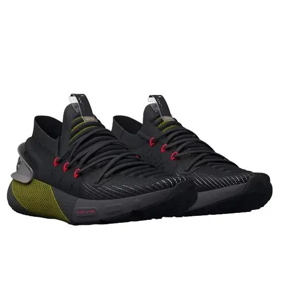 Under Armour Mens Tennis Shoe Black UA W Hovr Phantom 3 Mtlc 3025520-001 - Black