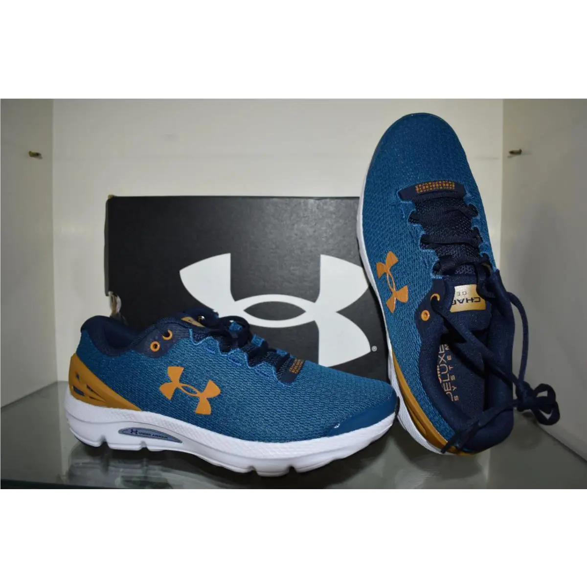 Under Armour shoes - Under Armour Charged Gemini - Charged Gemini - 3026501 402 - Blue 0
