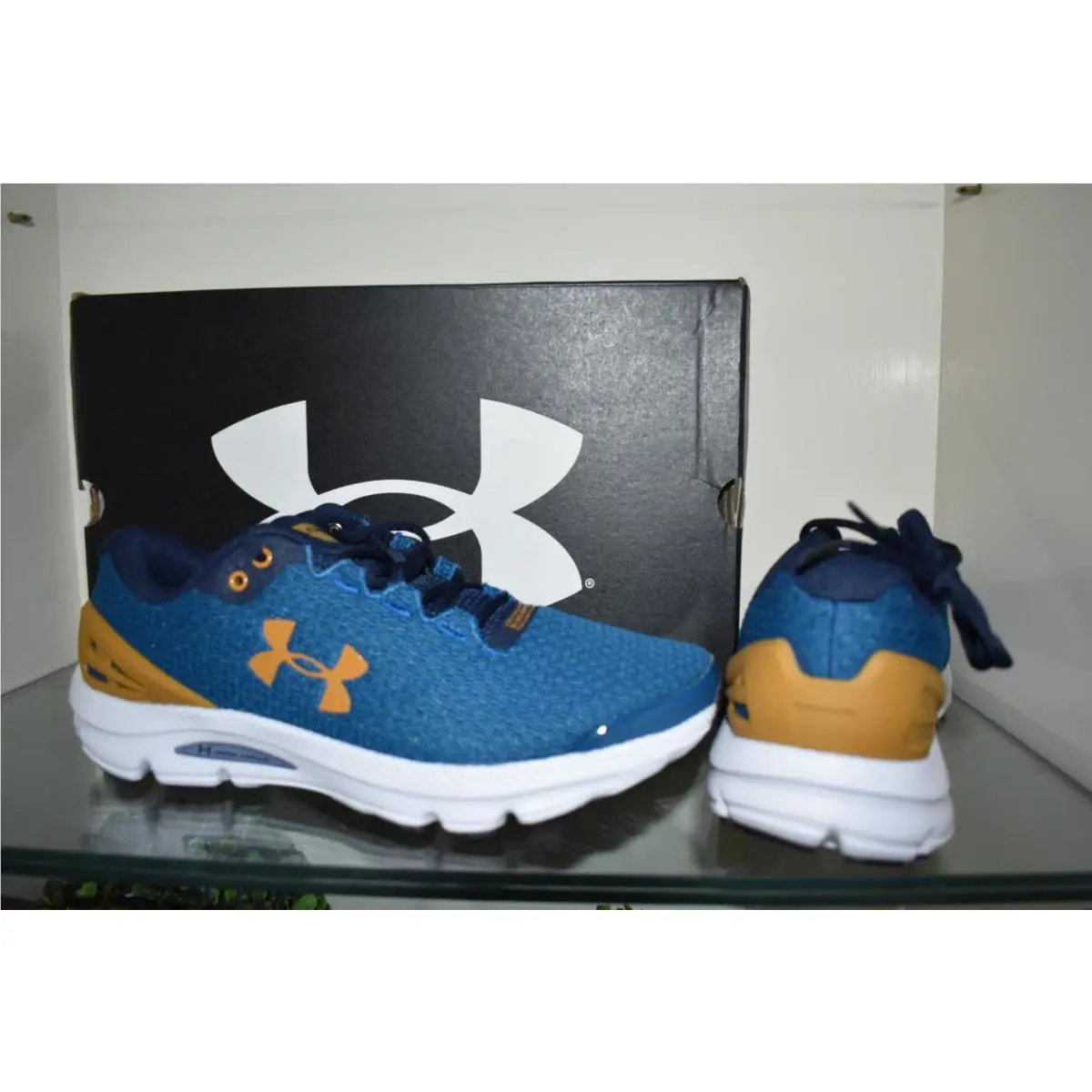 Under Armour shoes - Under Armour Charged Gemini - Charged Gemini - 3026501 402 - Blue 1