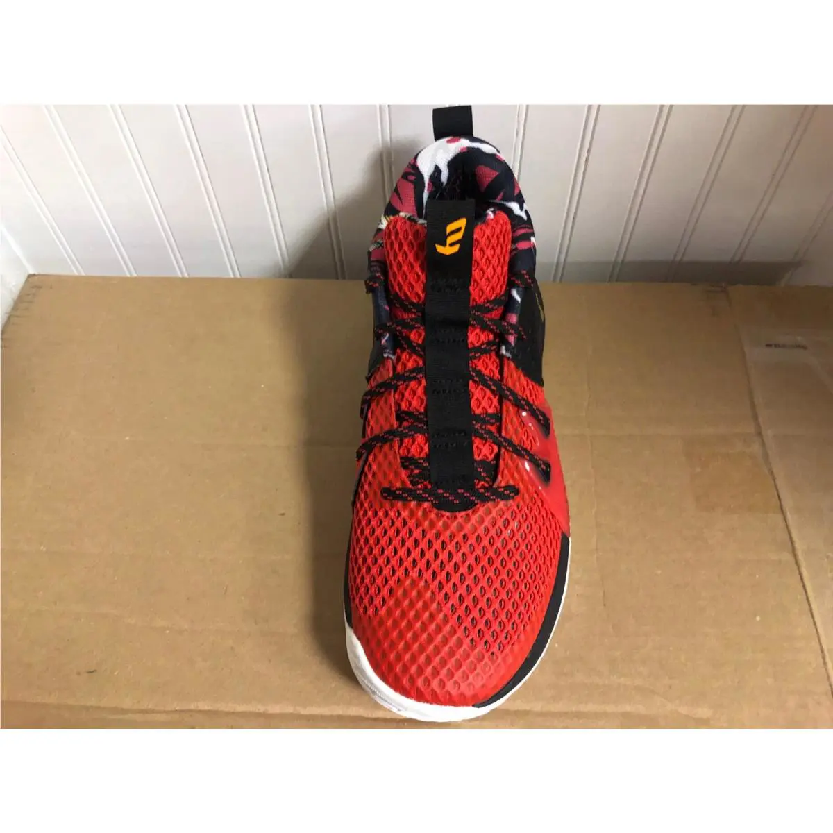 Under Armour shoes - Under Armour Embiid One - Embiid One - 3023876-602 - Red 4