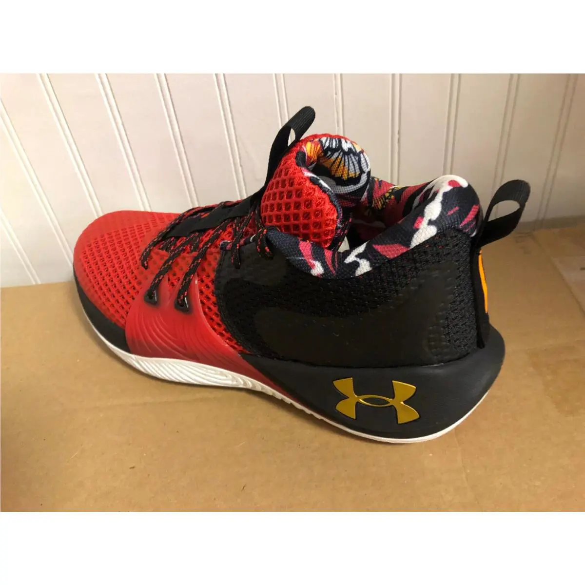 Under Armour shoes - Under Armour Embiid One - Embiid One - 3023876-602 - Red 5