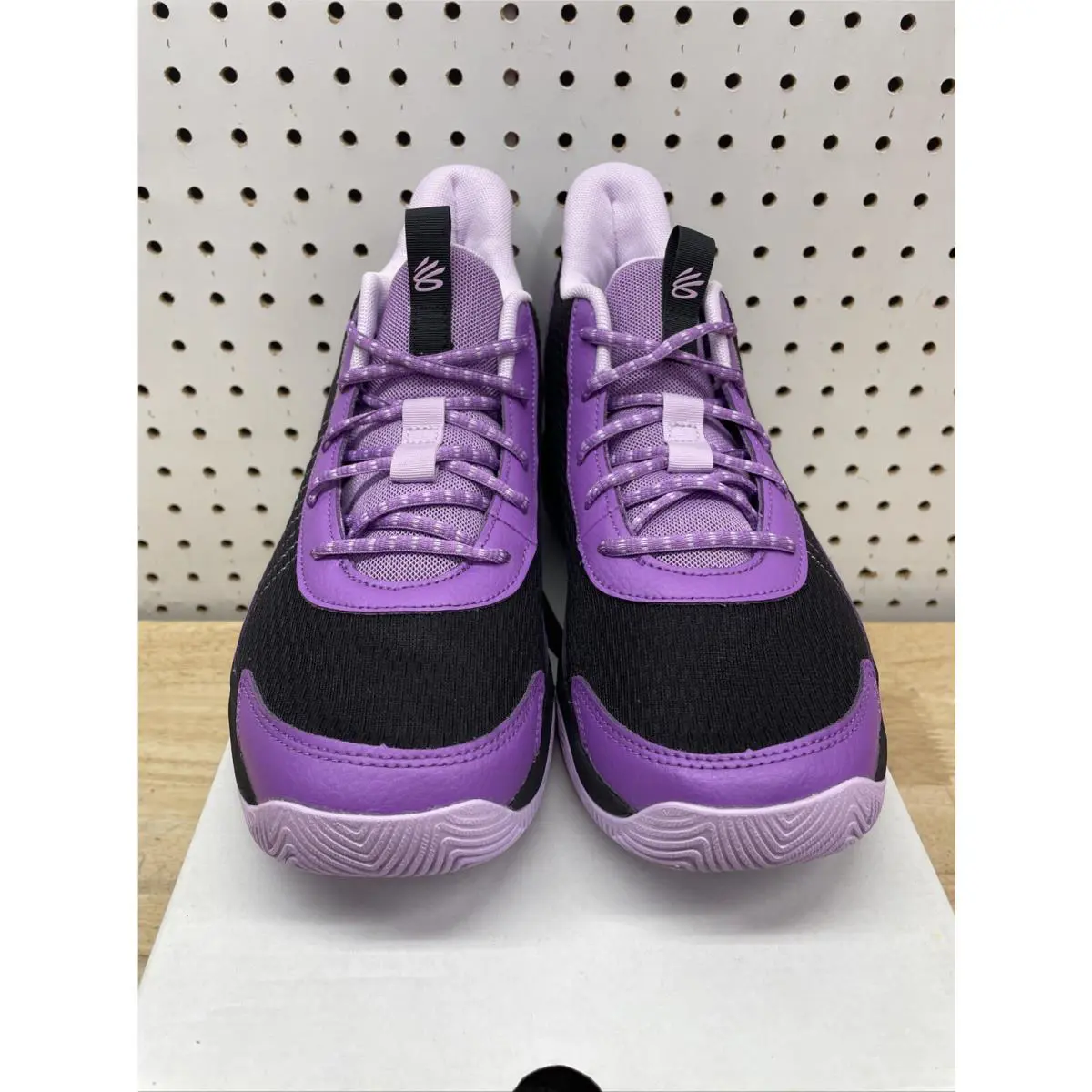 Under Armour shoes - Under Armour Curry 327 - Curry - 3026622-500 - Purple/Black/Violet/Noir 5