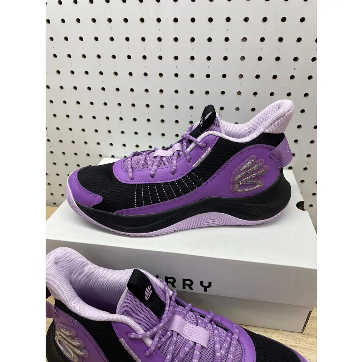 Under Armour shoes - Under Armour Curry 327 - Curry - 3026622-500 - Purple/Black/Violet/Noir 0