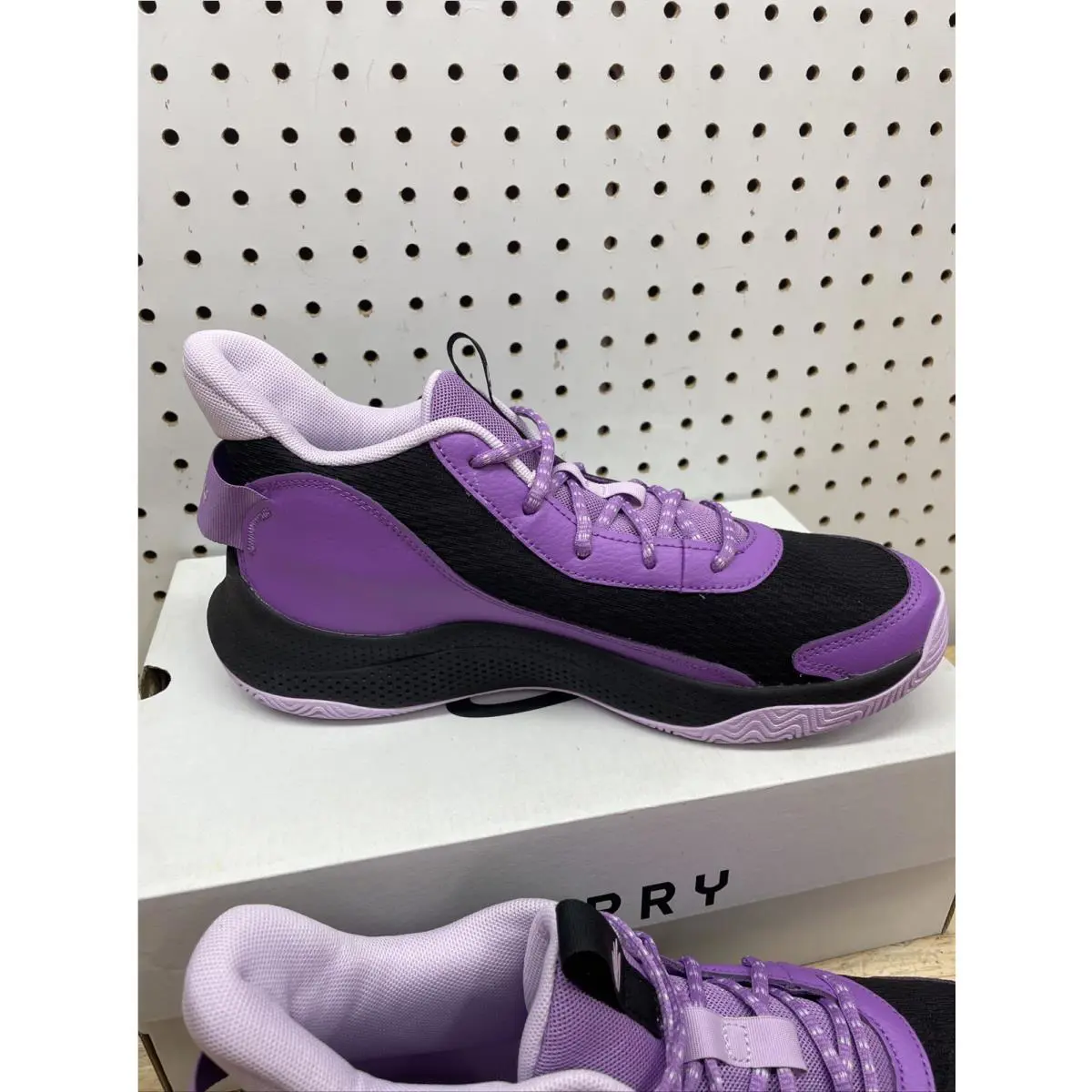 Under Armour shoes - Under Armour Curry 327 - Curry - 3026622-500 - Purple/Black/Violet/Noir 1