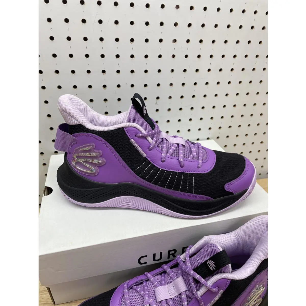 Under Armour shoes - Under Armour Curry 327 - Curry - 3026622-500 - Purple/Black/Violet/Noir 2