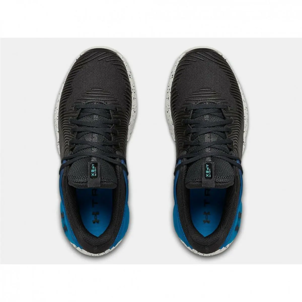 Under Armour shoes - Under Armour HOVR APEX 2 - 3023007-500 - BLACK/BLUE 19