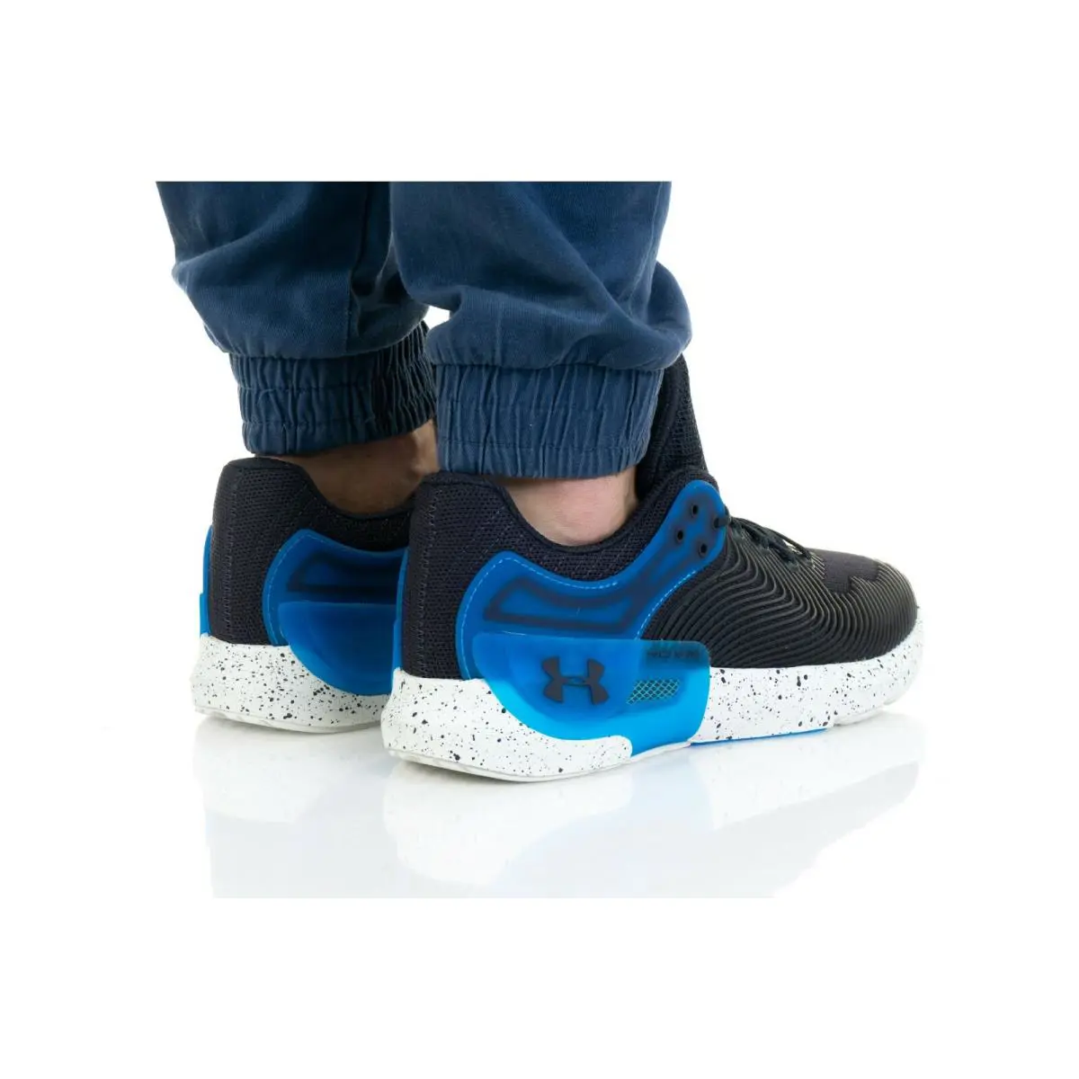 Under Armour shoes - Under Armour HOVR APEX 2 - 3023007-500 - BLACK/BLUE 1