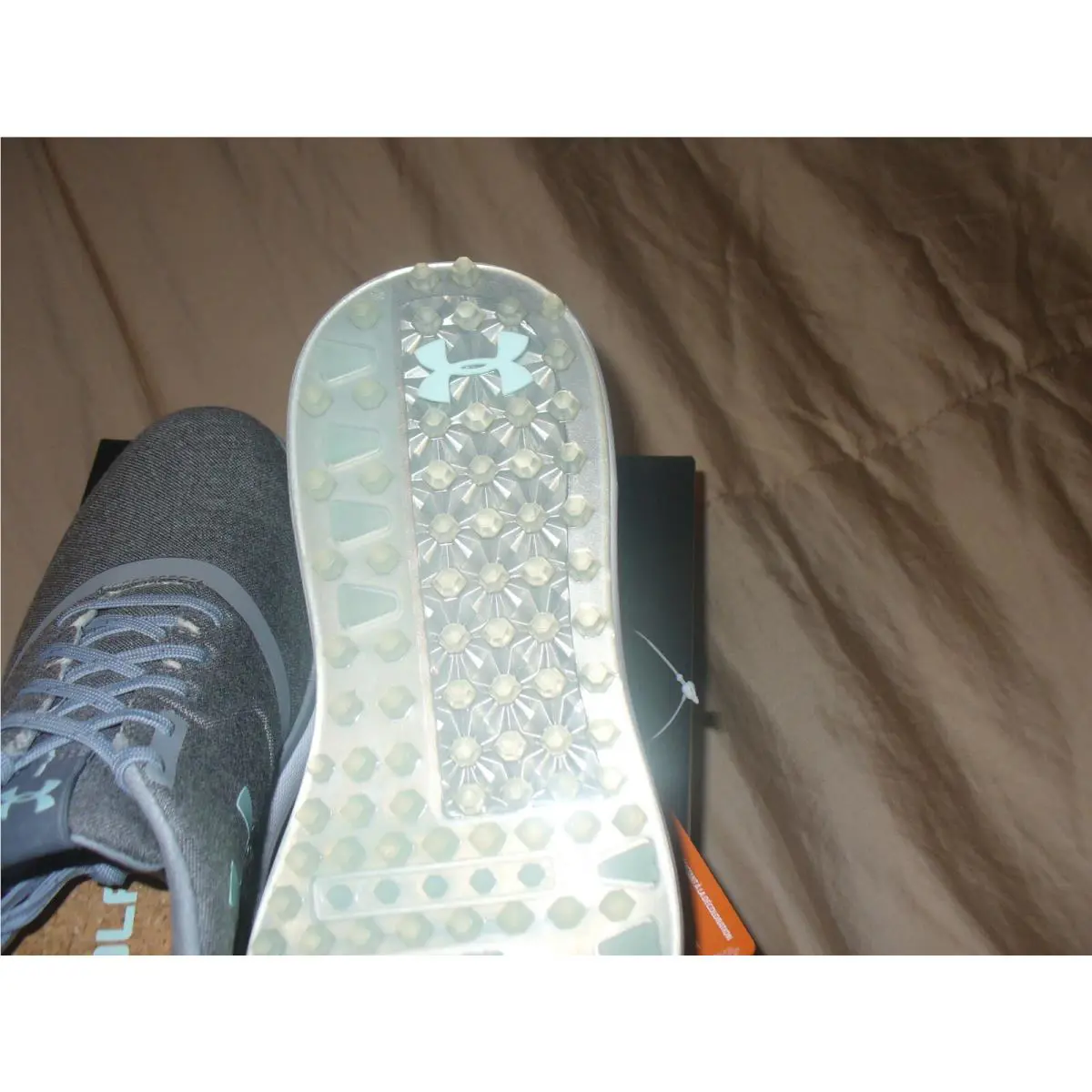 Under Armour shoes - 3020112 - 3020112-100-100-6 Medium US - GraySteel/Mint Green 8