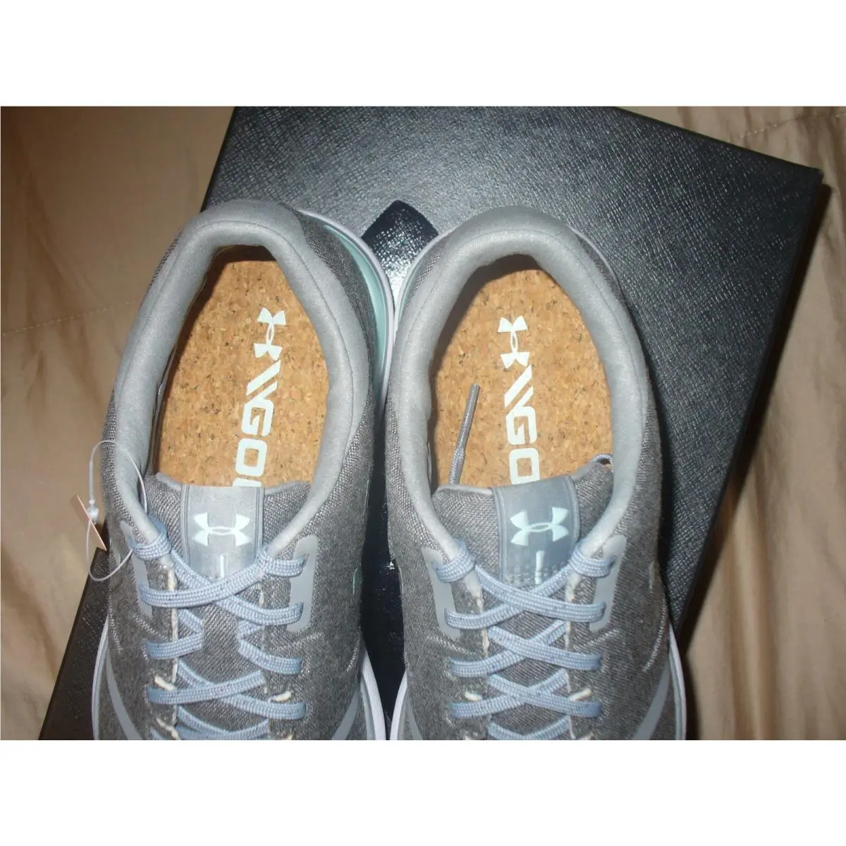 Under Armour shoes - 3020112 - 3020112-100-100-6 Medium US - GraySteel/Mint Green 15