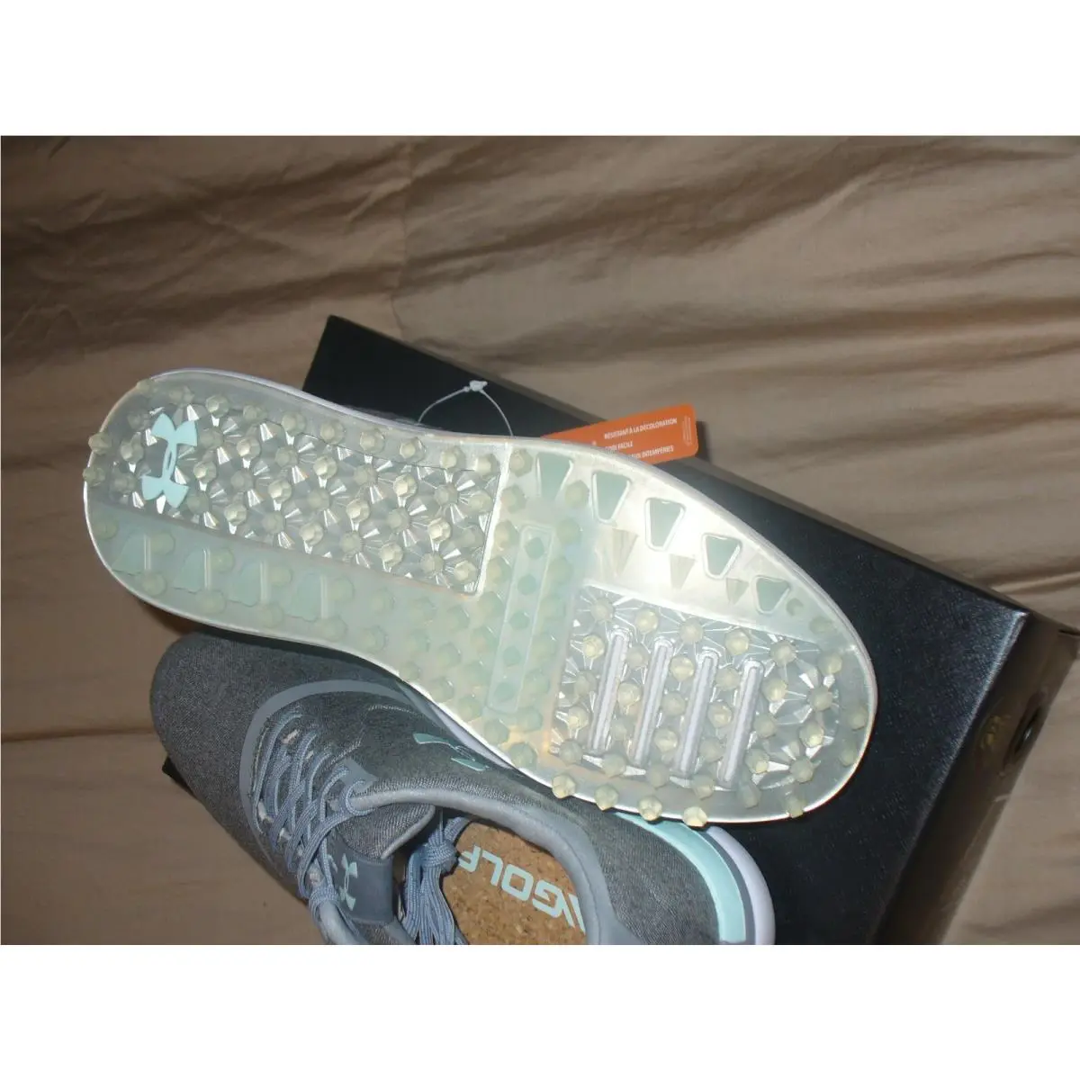 Under Armour shoes - 3020112 - 3020112-100-100-6 Medium US - GraySteel/Mint Green 19