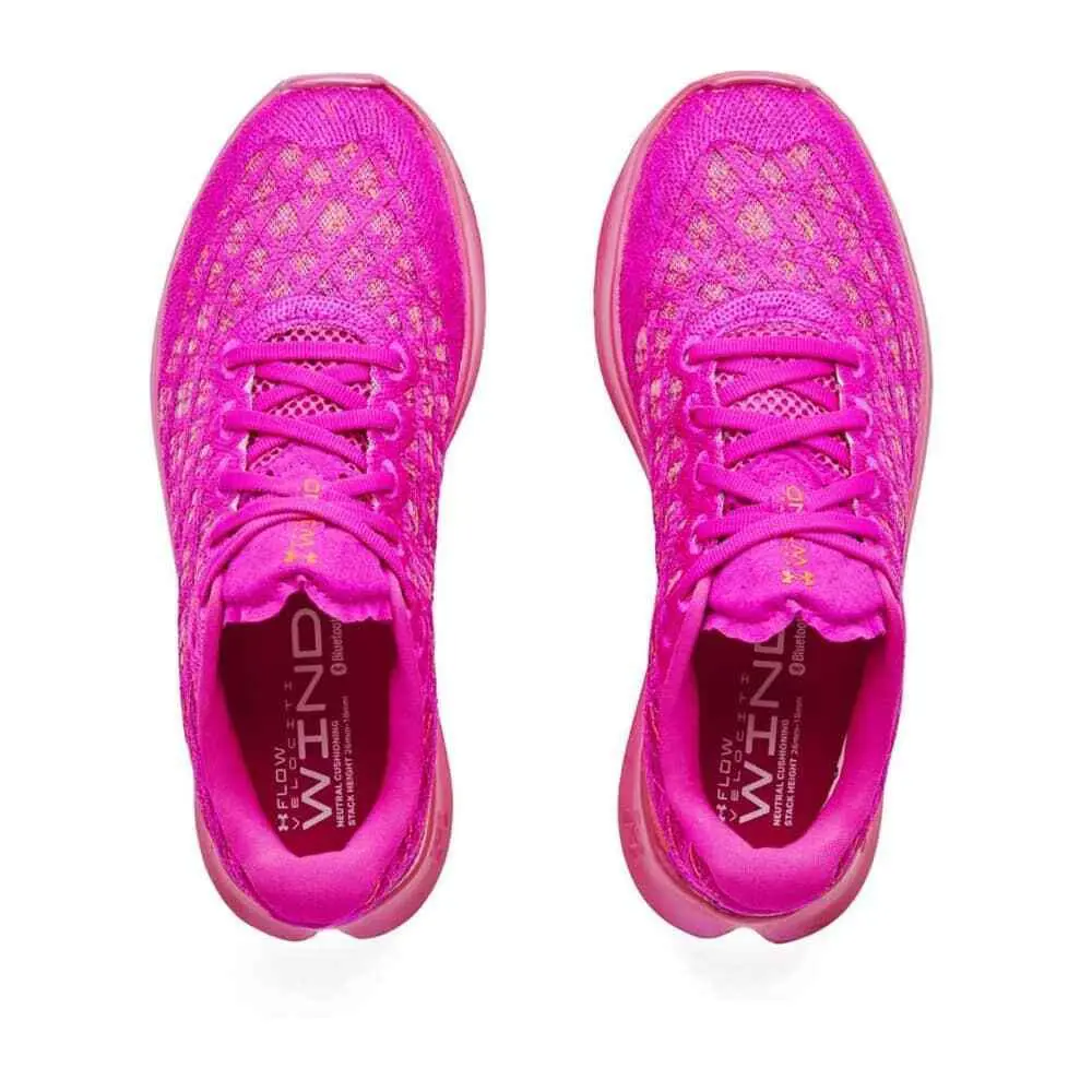 Under Armour shoes - Under Armour UA W FLOW Velociti Wind - 3023561-501 - Pink 2