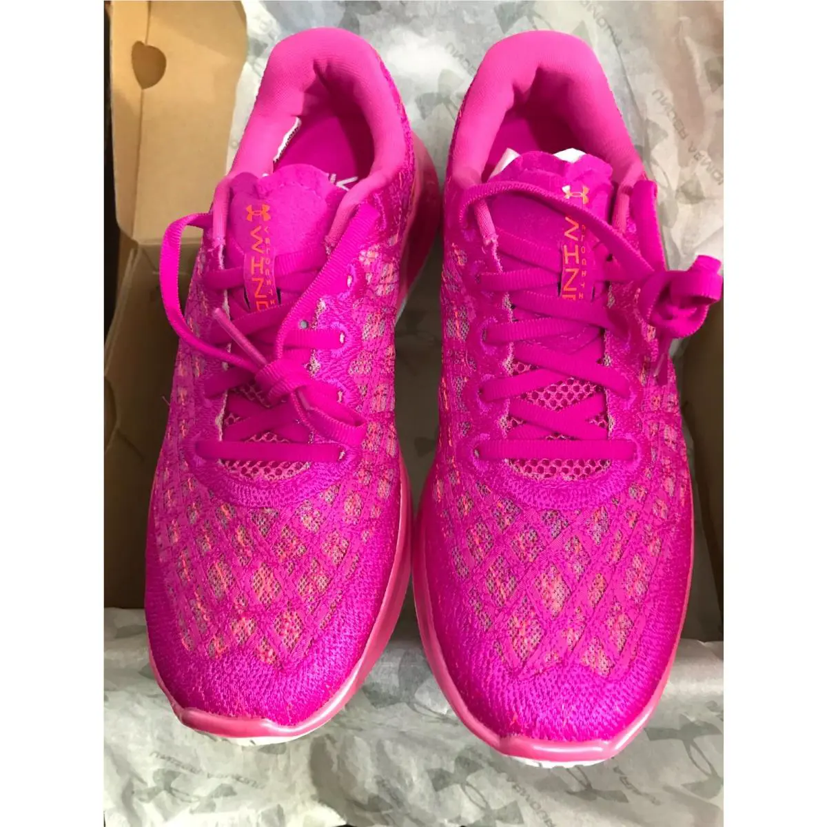 Under Armour shoes - Under Armour UA W FLOW Velociti Wind - 3023561-501 - Pink 11