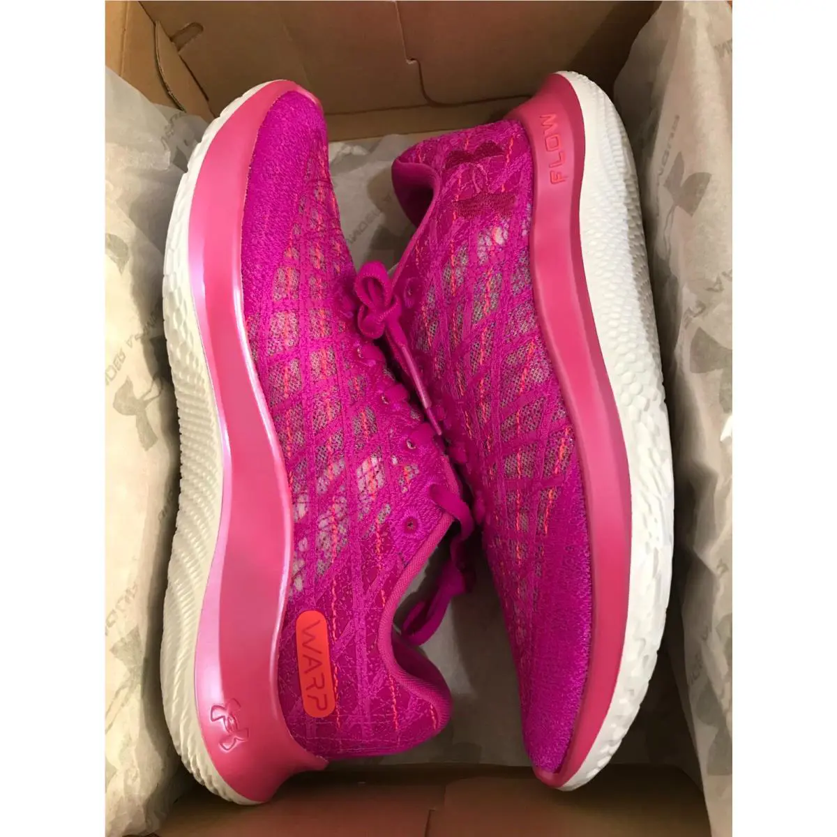 Under Armour shoes - Under Armour UA W FLOW Velociti Wind - 3023561-501 - Pink 9