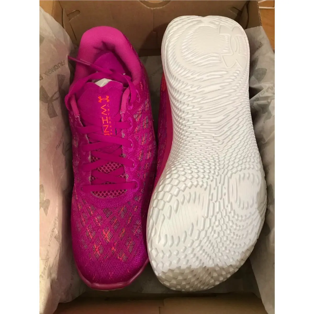 Under Armour shoes - Under Armour UA W FLOW Velociti Wind - 3023561-501 - Pink 13