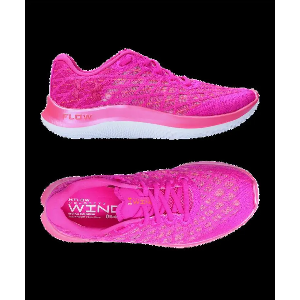 Under Armour shoes - Under Armour UA W FLOW Velociti Wind - 3023561-501 - Pink 6